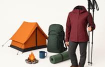 Camping and tourism Camping and tourism – everything you need for active outdoor adventures!Tents, sleeping bags, backpacks, cookware and other essentials for a safe and
