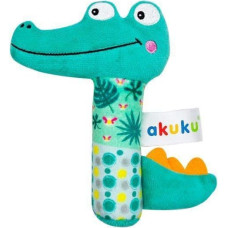 AKUKU toy with squeaker Crocodile A0644