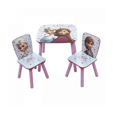 ARDITEX Disney FROZEN wooden table and 2 chairs WD12895