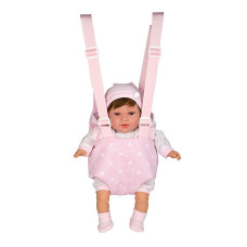 ARIAS Pink baby carrier with star print AR6058