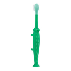 DR.BROWNS Toddler Toothbrush 1-4y. Crocodile, Green HG059-P4