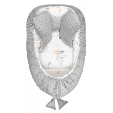 BELISIMA MINKY BOBO nest for the newborn, P02-0822 grey SALE