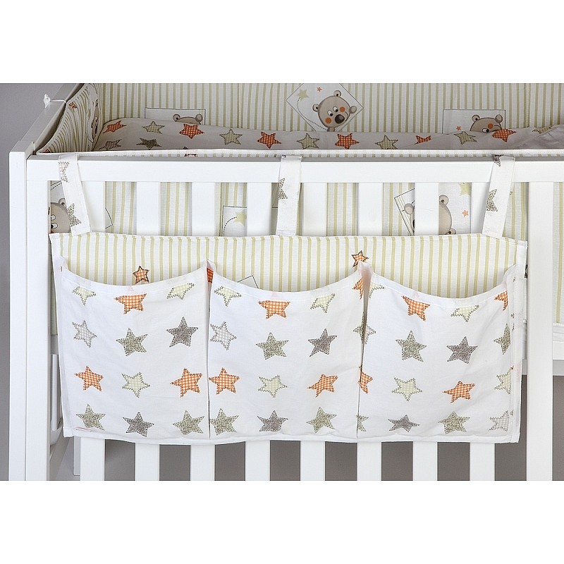 TROLL Cot tidy horizontal 34x76cm Star CT306-KH-0001