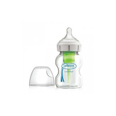 DR.BROWNS Wide-Neck Options Plus Glass Feeding Bottle 0m + 150ml. 1pcs. WB51700-P4