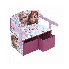 ARDITEX DISNEY FROZEN wooden chair and table with storage boxes WD12896