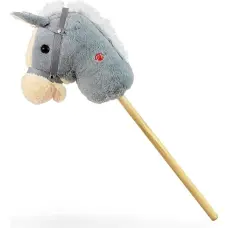 Milly Mally Hobby Stick Horse Grey