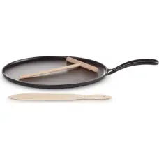 Le Creuset Čuguna pankūku panna Ø27cm matēti melna
